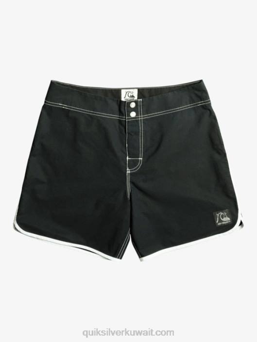 شورت اسكالوب سناب 16 بورد Quiksilver رجال 6800168 أسود