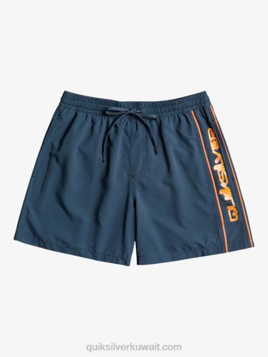 كل يوم فيرت 16 وابل Quiksilver رجال 6800699 منتصف الليل البحرية