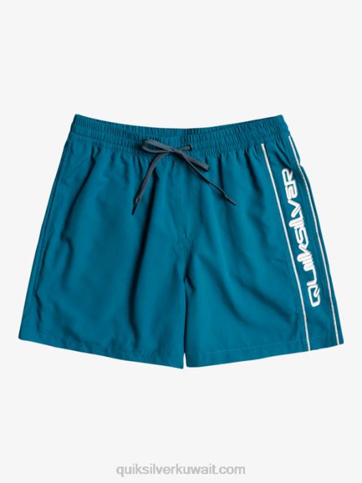 كل يوم فيرت 16 وابل Quiksilver رجال 6800701 الأزرق المغربي