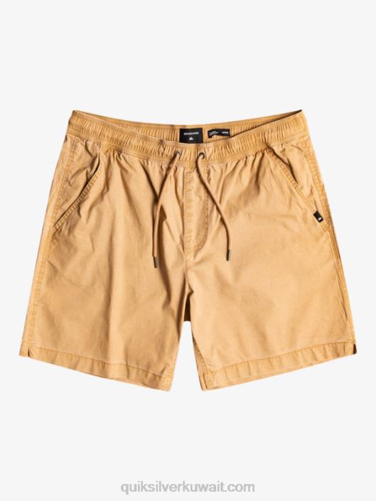 تايجر 17 شورت خصر مطاطي Quiksilver رجال 68001377 التانين