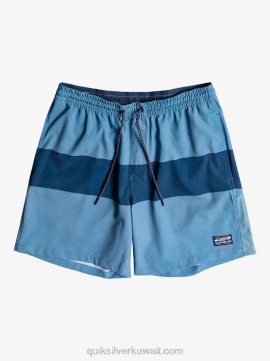 أومني ترينينج 17 شورت مطاطي Quiksilver رجال 68001690 المقاطعات الزرقاء