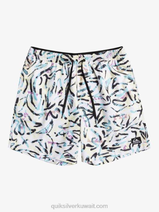 مزيج المحيط 17 وابل Quiksilver رجال 68001708 أبيض
