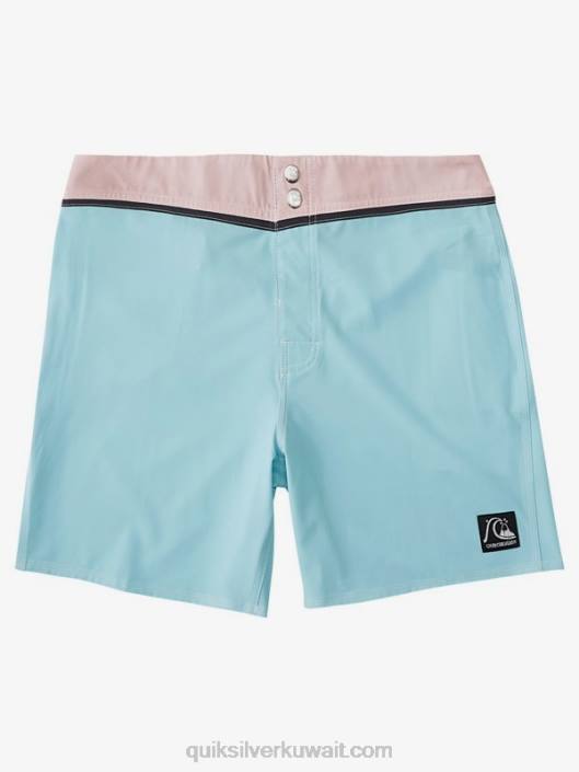 سناب 17 شورت معاد تدويره Quiksilver رجال 68001828 لون أزرق