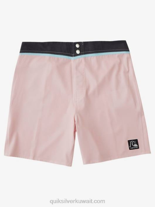 سناب 17 شورت معاد تدويره Quiksilver رجال 68001829 الوردي الناعم