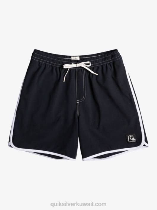 الإسكالوب الأصلي 17 وابل Quiksilver رجال 6800200 أسود