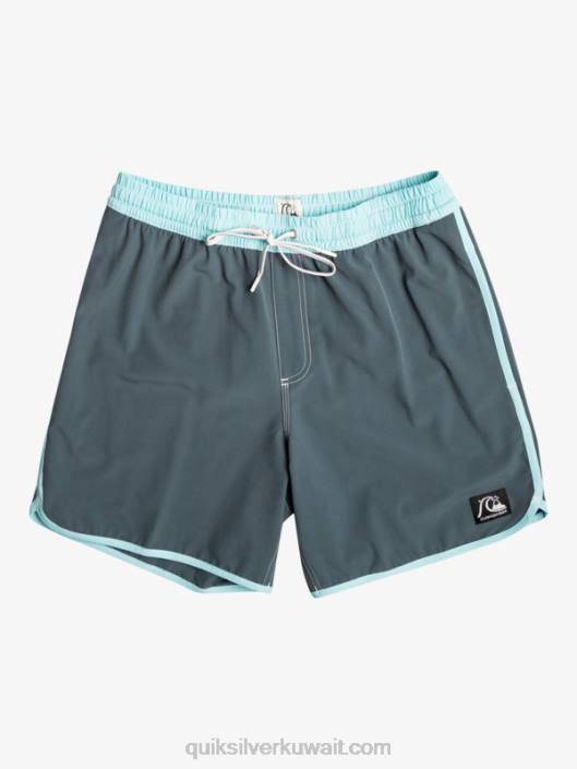 الإسكالوب الأصلي 17 وابل Quiksilver رجال 6800201 لائحة مظلمة