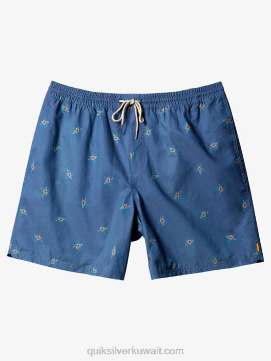 دواسات الماء الصغيرة 17 وابل Quiksilver رجال 6800395 دواسات صغيرة زرقاء الراية v