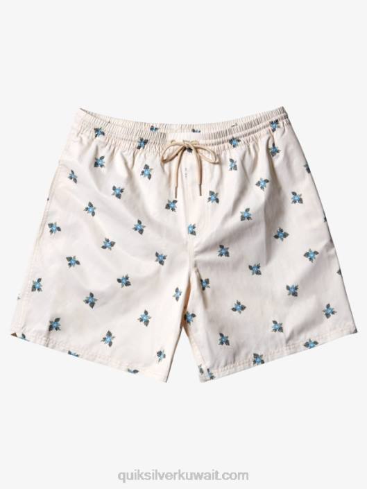 دواسات الماء الصغيرة 17 وابل Quiksilver رجال 6800397 دواسات صغيرة بيضاء قديمة v