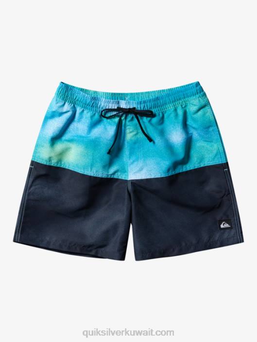 بعقب شعار 17 وابل Quiksilver رجال 6800482 النهر الأزرق