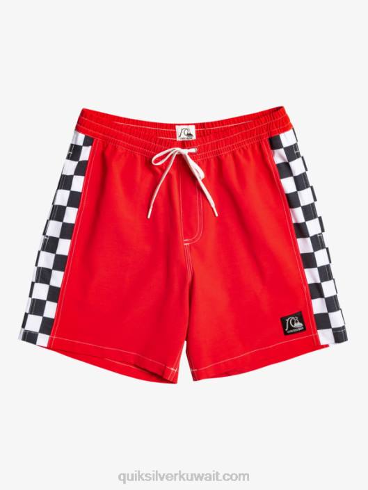 الأصلي القوس 17 وابل Quiksilver رجال 6800530 أحمر شديد الخطورة