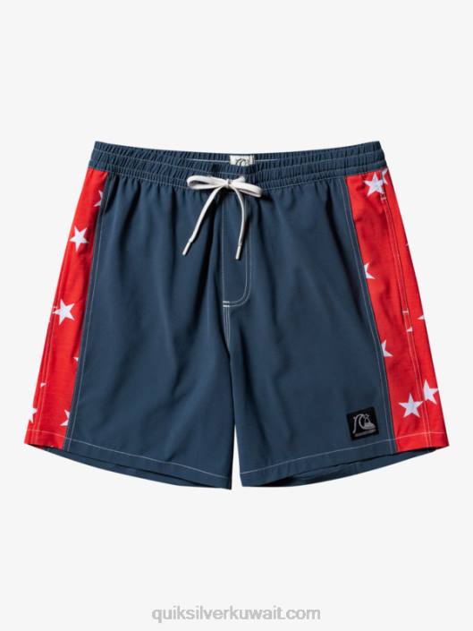 الأصلي القوس 17 وابل Quiksilver رجال 6800533 منتصف الليل البحرية