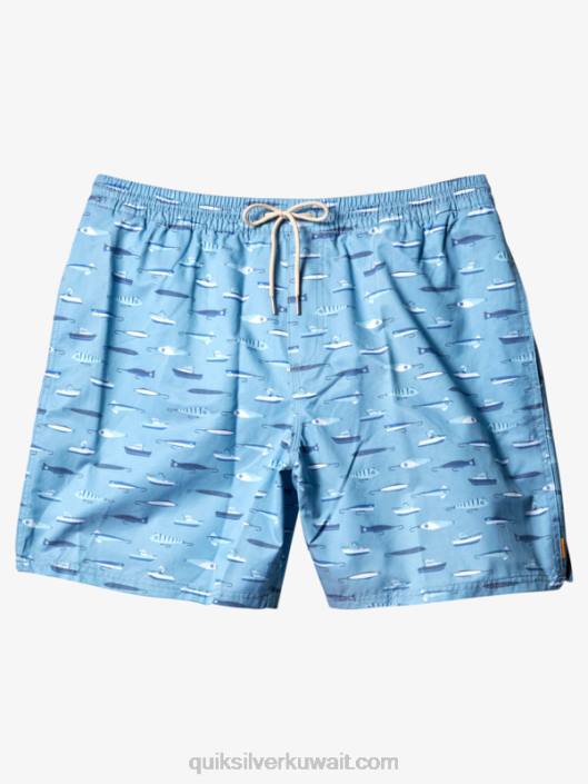 اسحب الماء الأسبوع 17 وابل Quiksilver رجال 6800544 الغسق الأزرق السحب الأسبوع