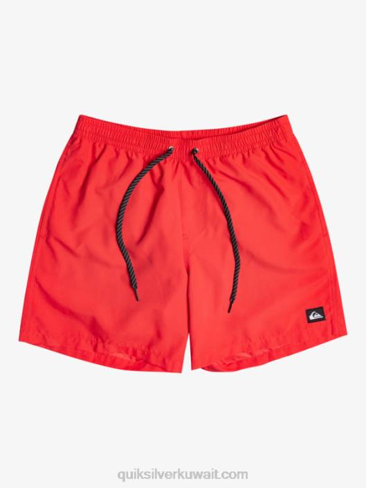كل يوم 17 وابل Quiksilver رجال 6800618 أحمر شديد الخطورة