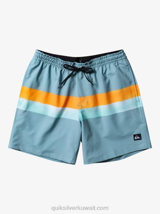 فرشاة سرفسيلك الهوائية 17 وابل Quiksilver رجال 6800655 النقش الأزرق