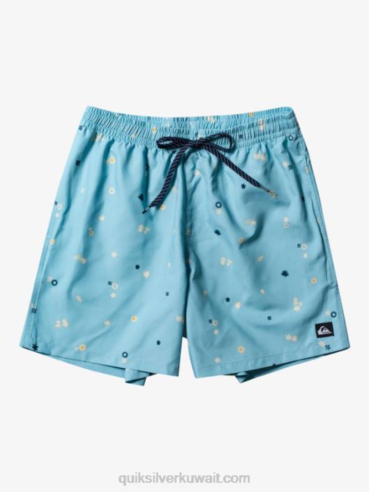 مزيج كل يوم 17 وابل Quiksilver رجال 6800680 أزرق سماوي
