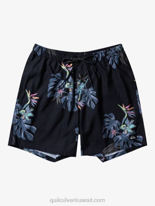 مزيج كل يوم 17 وابل Quiksilver رجال 6800681 أسود