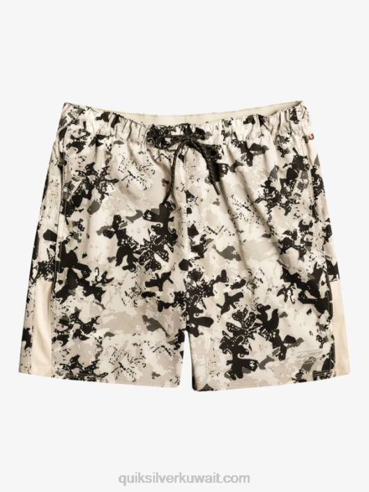 شورت رياضي أومني 17 Quiksilver رجال 6800793 البنفسجي الرمادي