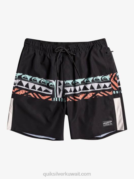 شورت تدريب أومني سترتش 17 Quiksilver رجال 6800829 أسود