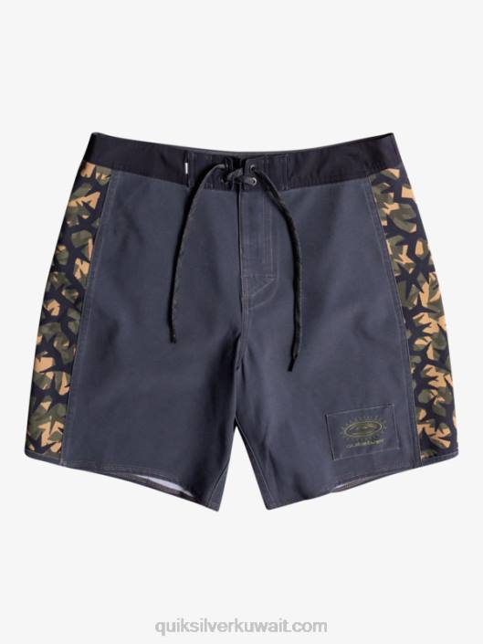 18 شورت متزلج Quiksilver رجال 68001697 أسود