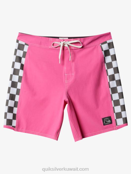 الأصلي القوس 18 شورت Quiksilver رجال 68001732 صدمة الوردي