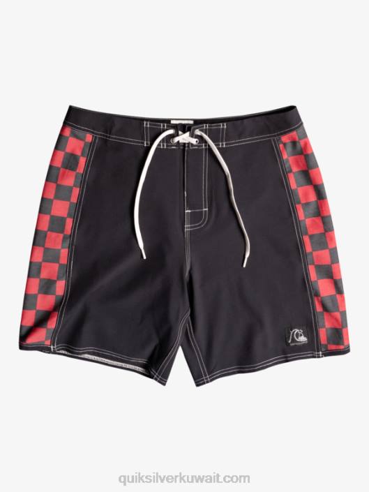 الأصلي القوس 18 شورت Quiksilver رجال 68001734 نبيذ روبي