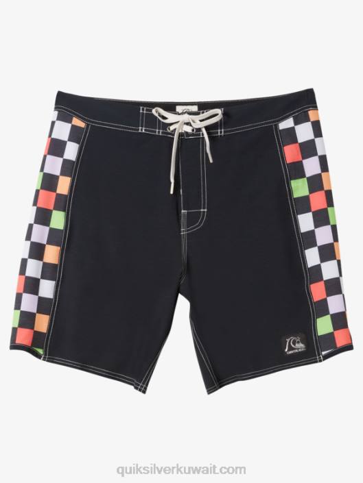 الأصلي القوس 18 شورت Quiksilver رجال 6800174 أسود