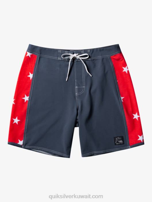 الأصلي القوس 18 شورت Quiksilver رجال 6800175 منتصف الليل البحرية