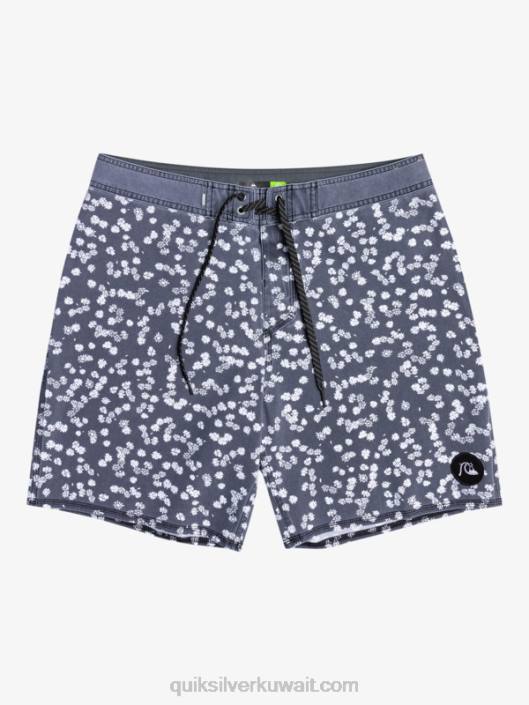 غسل الأمواج 18 شورت Quiksilver رجال 68001755 أسود