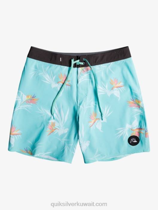 غسل الأمواج 18 شورت Quiksilver رجال 68001760 الملاك الأزرق