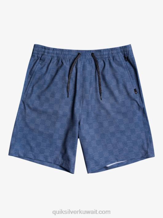 مربعات مطاطية 18 شورت برمائي Quiksilver رجال 68001854 بحر سارجاسو