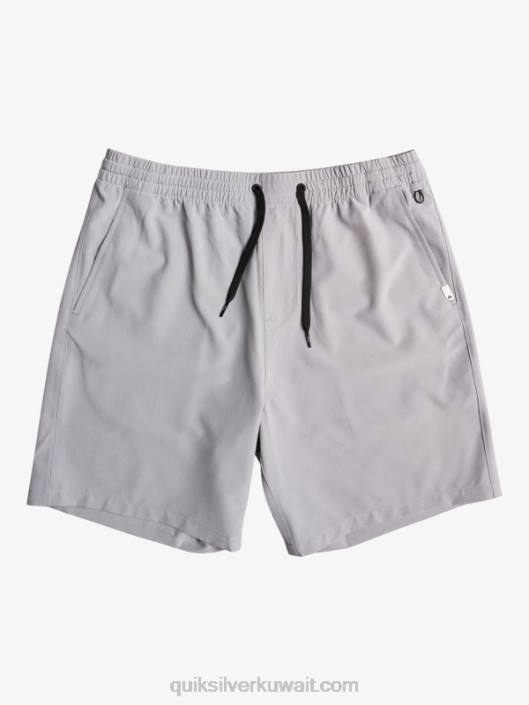 شورت محيطي مرن 18 برمائي Quiksilver رجال 6800343 البرد