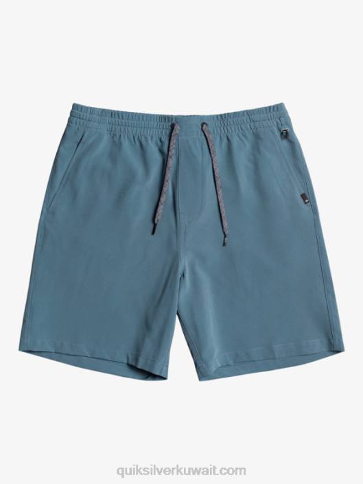 شورت محيطي مرن 18 برمائي Quiksilver رجال 6800348 بحر بيرينغ