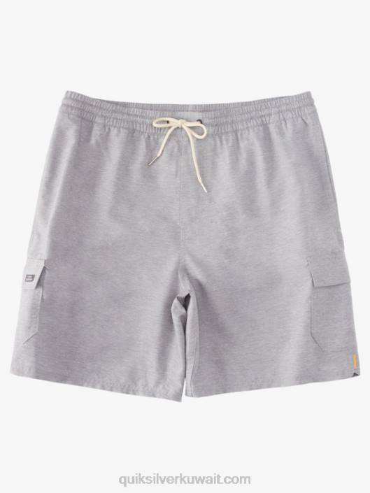 توازن الماء 18 وابل Quiksilver رجال 6800909 هيذر غراي