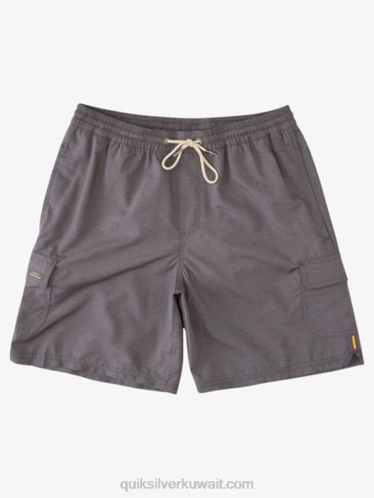 توازن الماء 18 وابل Quiksilver رجال 6800910 هيذر رمادي غامق