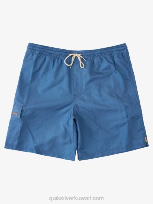 توازن الماء 18 وابل Quiksilver رجال 6800911 هيذر الأزرق الراية