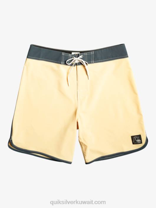 الأصلي الإسكالوب 18 بوردشورت Quiksilver رجال 680094 قمح