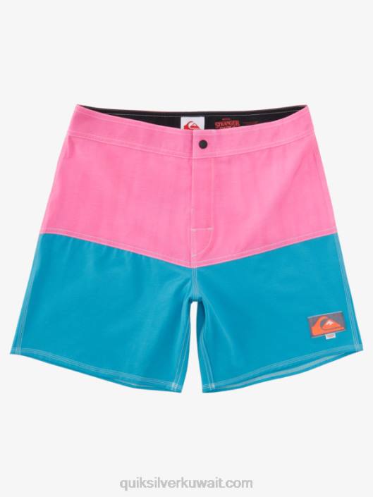 أشياء بعقب شعار 1986 17 شورت Quiksilver x Stranger رجال 68001720 تلال لينورا