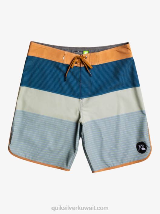 شورت متزلج على الأمواج تيجوانا 19 Quiksilver رجال 68001400 سكر بني