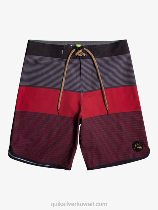 شورت متزلج على الأمواج تيجوانا 19 Quiksilver رجال 68001405 نبيذ روبي