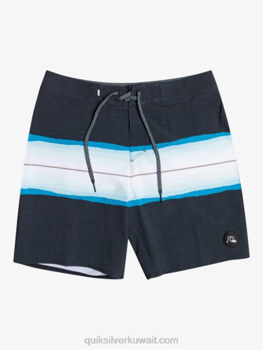 شورت تصفح من راتنج الحرير 19 Quiksilver رجال 68001440 أسود