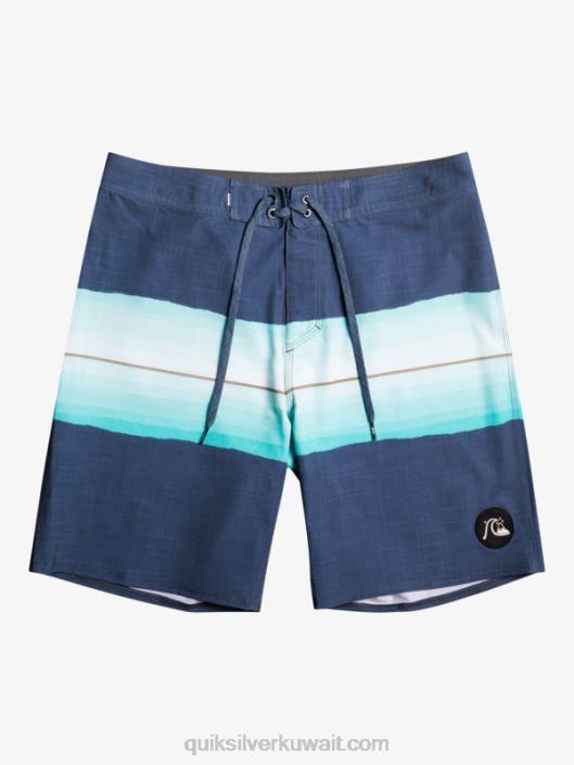 شورت تصفح من راتنج الحرير 19 Quiksilver رجال 68001441 شارة زرقاء