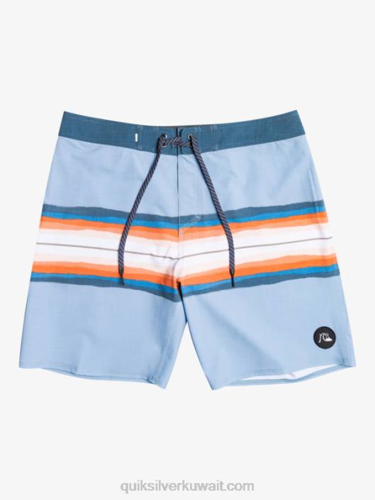 شورت تصفح من راتنج الحرير 19 Quiksilver رجال 68001449 الدنيم الباهت