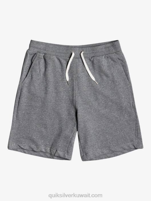 الأساسيات 19 سروال رياضي عضوي Quiksilver رجال 68001659 هيذر رمادي فاتح