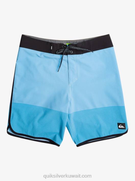هايلايت اسكالوب 19 شورت Quiksilver رجال 680017 الأزرق السماوي
