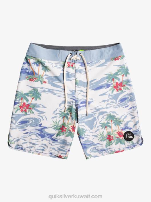 شورت سكالوب 19 بورد Quiksilver رجال 68001739 البتولا