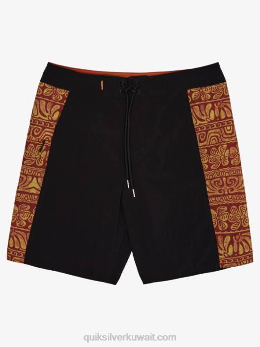 ووترمان كليف سايد 19 شورت Quiksilver رجال 68001820 الأسود cliffside bs