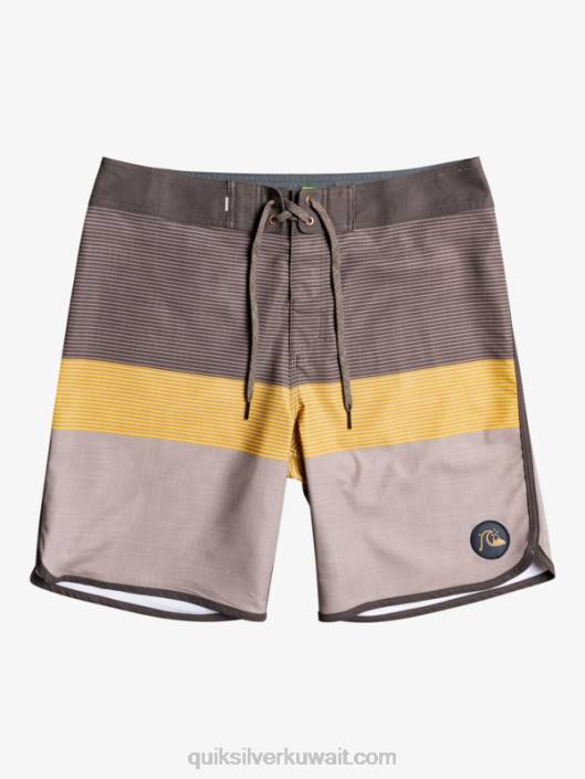 شورت متزلج على الأمواج تيجوانا 19 Quiksilver رجال 68001867 قهوة تركية