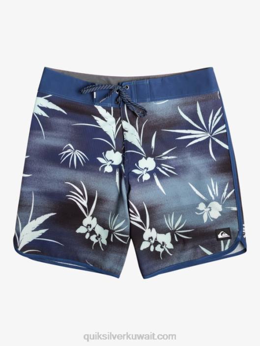 هايلايت اسكالوب 19 شورت Quiksilver رجال 680020 الأكاديمية البحرية