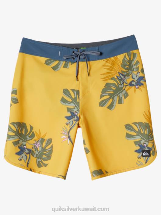 شورت تصفح سيلك اسكالوب 19 Quiksilver رجال 6800214 صفار البيض