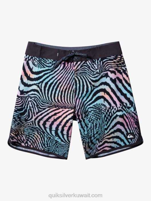 هايلايت اسكالوب 19 شورت Quiksilver رجال 680028 مدرج المطار